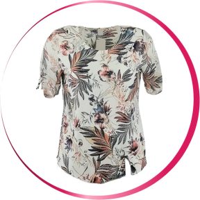 Rövid ujjú molett tunikák